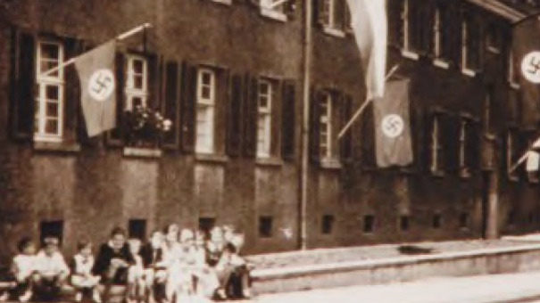 Häuseransicht vom Rodenhof in den 1930er Jahren