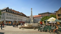 Brunnen am St. Johanner Markt 