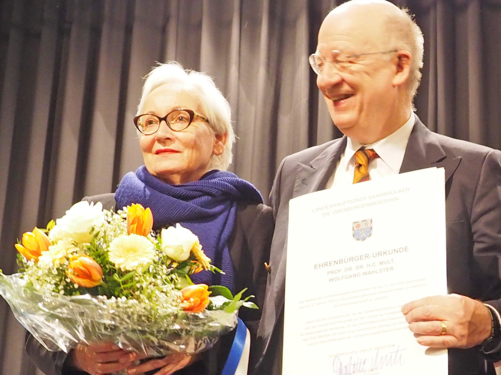 Doris Wahlster und Prof. Wolfgang Wahlster