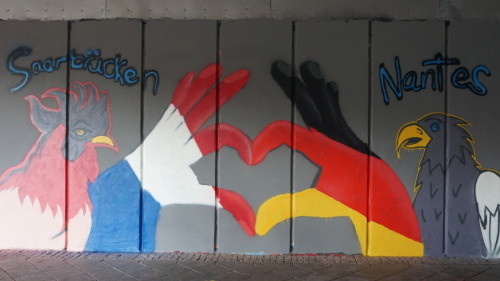 Street Art Jugendbegegnung mit Partnerstadt Nantes