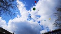 Luftballons im Mühlenviertel