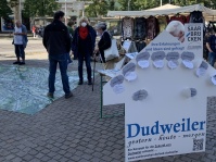 Infostand zur Bürgerbeteiligung