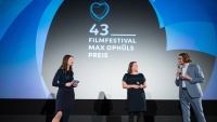 Eröffnung 43. Filmfestival Max Ophüls Preis (Susanne Braun, Svenja Böttger, Oliver Baumgarten)