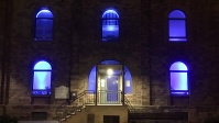 KuBa mit blauer Beleuchtung 