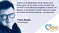Was bedeutet für dich Freiheit, Frank Bredel?