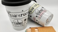 Kaffee To Go Becher zum Ausmalen