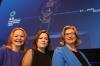 Preisverleihung Christine Streichert-Clivot, Svenja Böttger, Anke Rehlinger