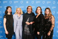 Eröffnung 44. Filmfestival Max Ophüls Preis (Carolin Weidner, Sabine Dengel, Anke Rehlinger, Svenja Böttger, Theresa Winkler)