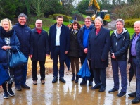 Termine mit Uwe Conradt: Oberbürgermeister beim Spatenstich zur Erweiterung der Kita St. Peter in Ensheim am 31. März 2023