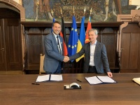 OB Conradt und Kowels Bürgermeister Tschaika unterzeichnen Vertrag zur Solidaritätspartnerschaft 