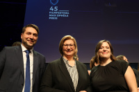 Anke Rehlinger, Svenja Böttger, Uwe Conradt