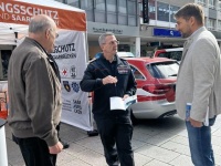 OB Conradt besucht den Infotag zum Thema Bevölkerungsschutz