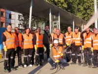 World Cleanup Day: Reinigungsaktion am Landwehrplatz