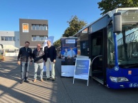 OB Conradt besucht den "Tag der Schiene" bei der Saarbahn