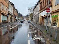 Saarbrücker Straße Fahradweg