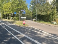 Weimarer Straße Fahradstreifen