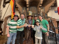 Übergabeverhandlungen am Fetten Donnerstag 2025 im Rathaus St. Johann
