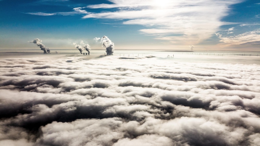Wolken über Lützerath