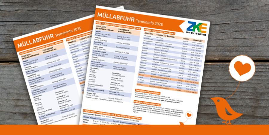 Banner Abfallkalender 2026 Abfallkalender 2026
