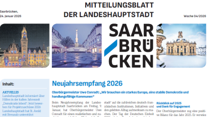 Titelblatt des Mitteilungsblattes vom 24. Januar