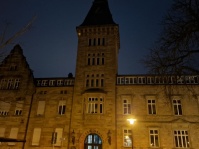 Ausgeschaltete Beleuchtung zur Earth Hour 2026 in Saarbrücken Ausgeschaltete Beleuchtung zur Earth Hour 2026 in Saarbrücken