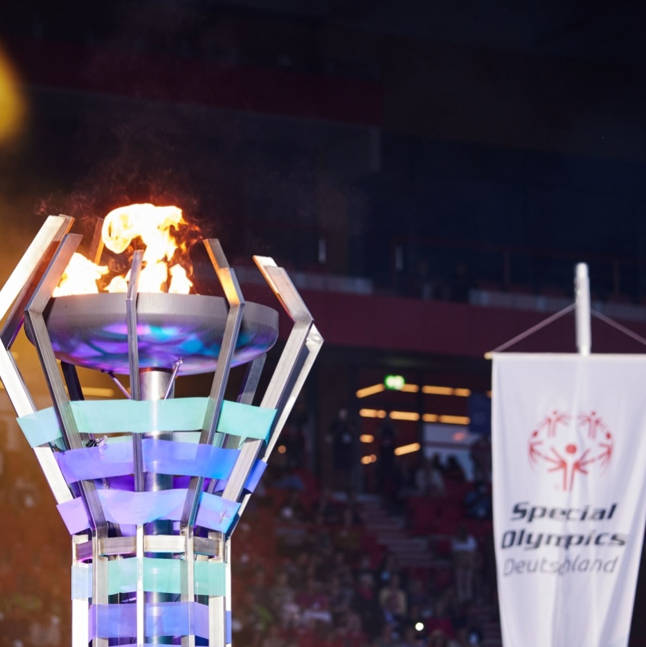 Olympische Flamme der Special Olympics Deutschland