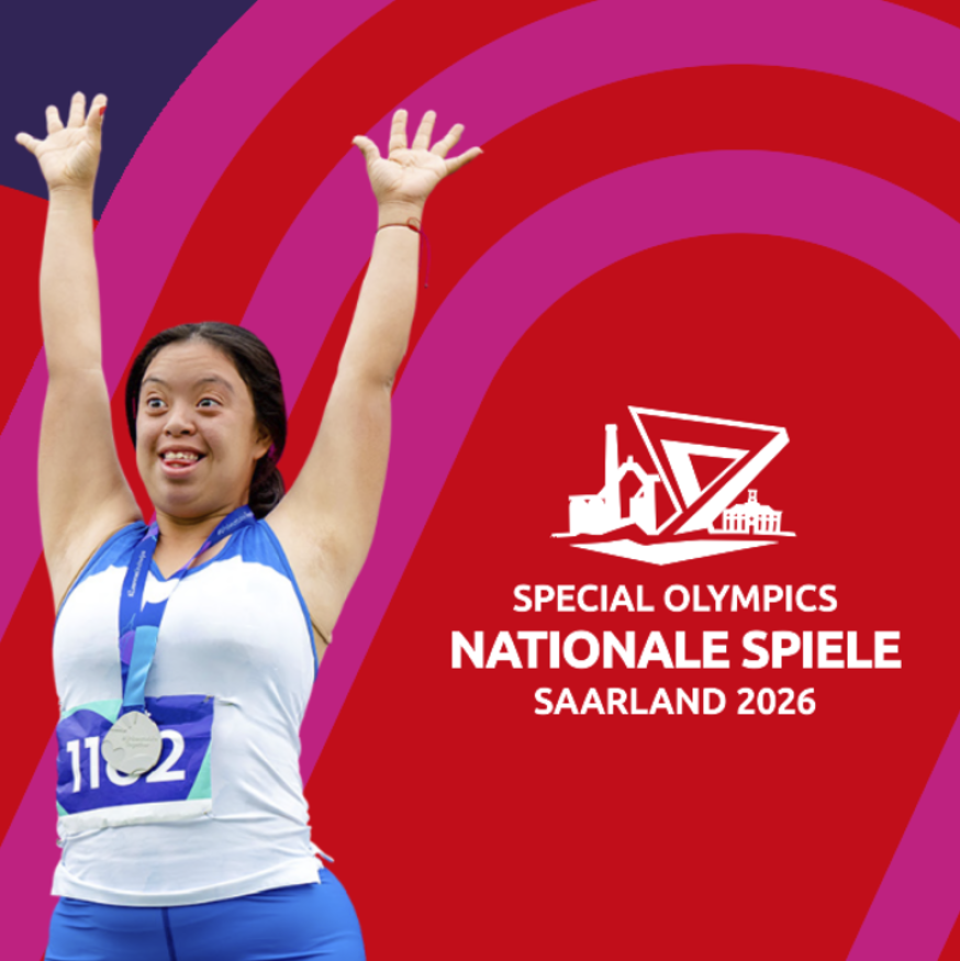 Sportlerin der Special Olympics